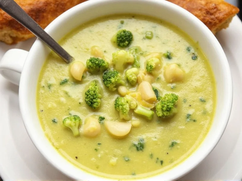 Easy Broccoli and Cheese Soup Recipe in 30 Minutes