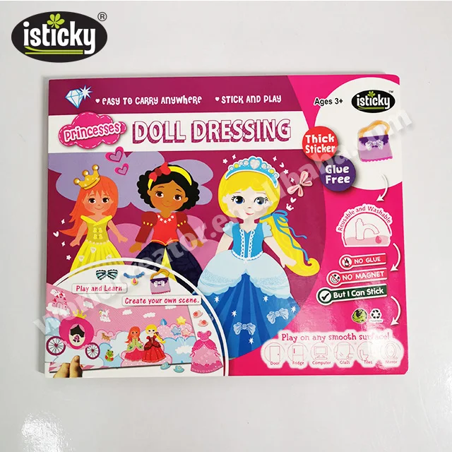 
High quality custom offset printing cartoon children sticker book 