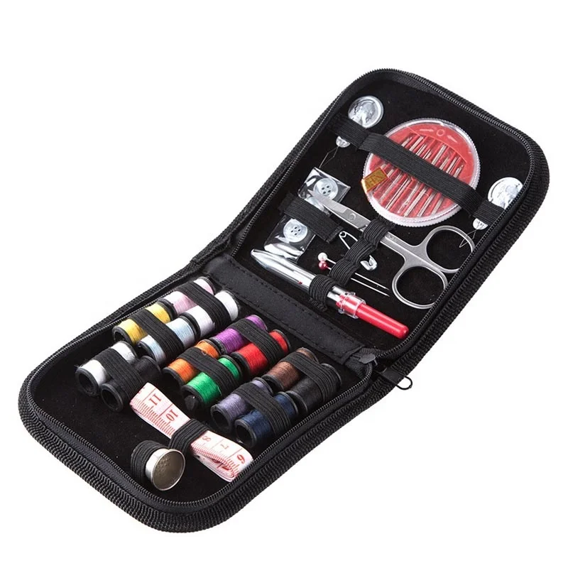 

Travel Sewing Machine Tools Bag Mini Hand Craft Kit Set Wholesale Thread Bobbin Kits Accessories Tool for Adults