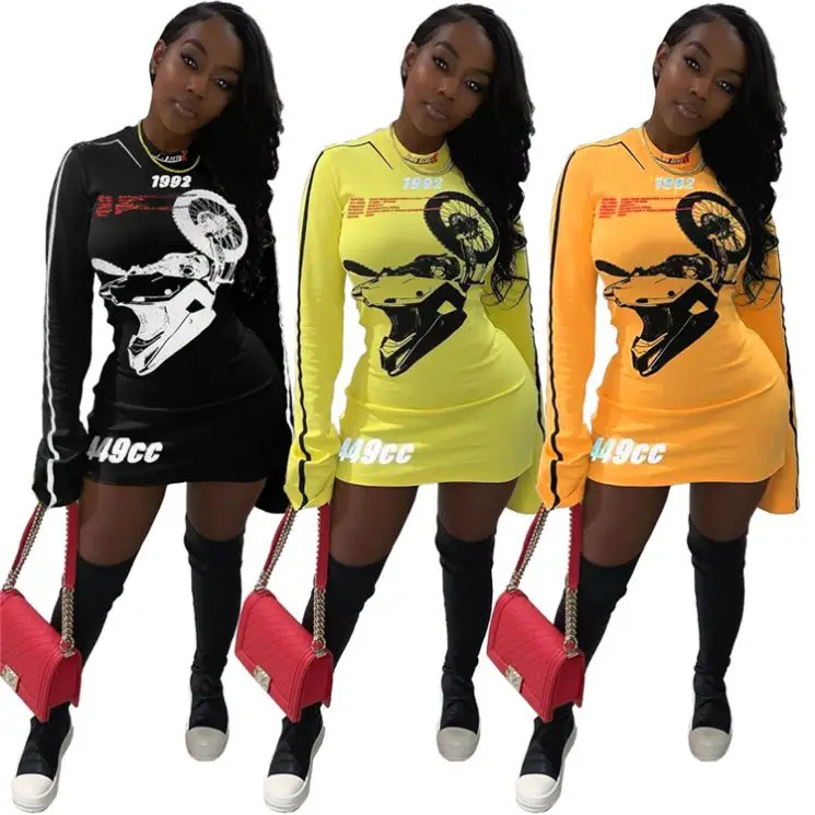 

Women Clothing Fall Fashion 2020 New Arrivals Casual Dress Women Dresses Women Elegant Bodycon Dress