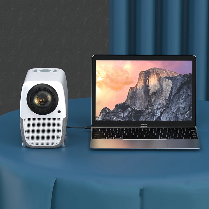 

Sainyer M8-A 2021 Popular Trending Wireless Small Portable Video Smart Outdoor Data Show Projector Mini