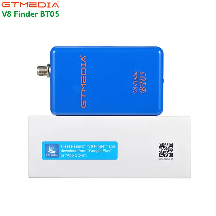 

V8 Finder GTmedia BT05 DVB Finder DVB-S2 Built-in Lithium Battery 2200mAh Support LNB satellite selection BT LNB
