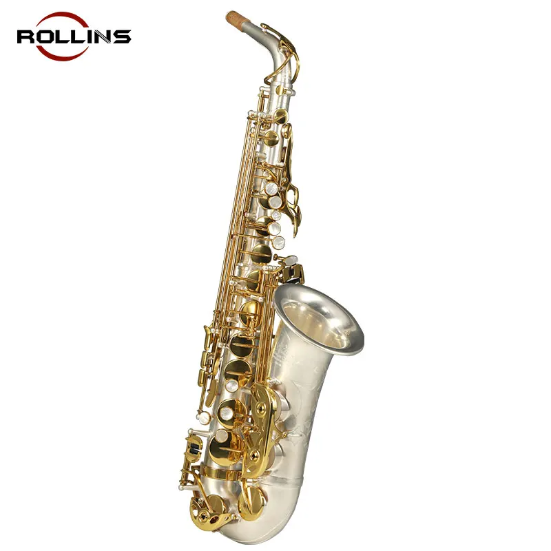 

Rollins Saxophone Alto sax Sterling silver body RSA-X9