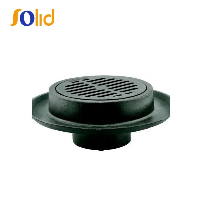 Heavy Duty Cast Iron Manhole Cover Floor Drain Quick Slop Floor Drain Roof Drain