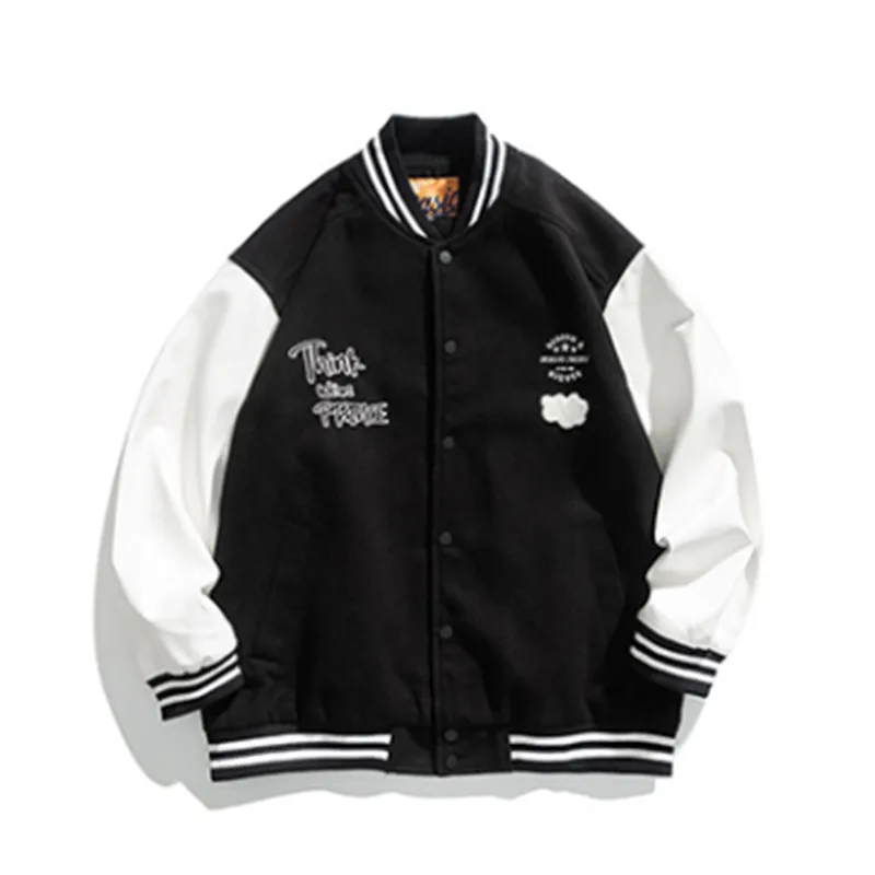 

Hot Sale OEM Men'S Custom Baseball Uniform Men Starter Jackets And Coats 2021 varsity jackets for mens