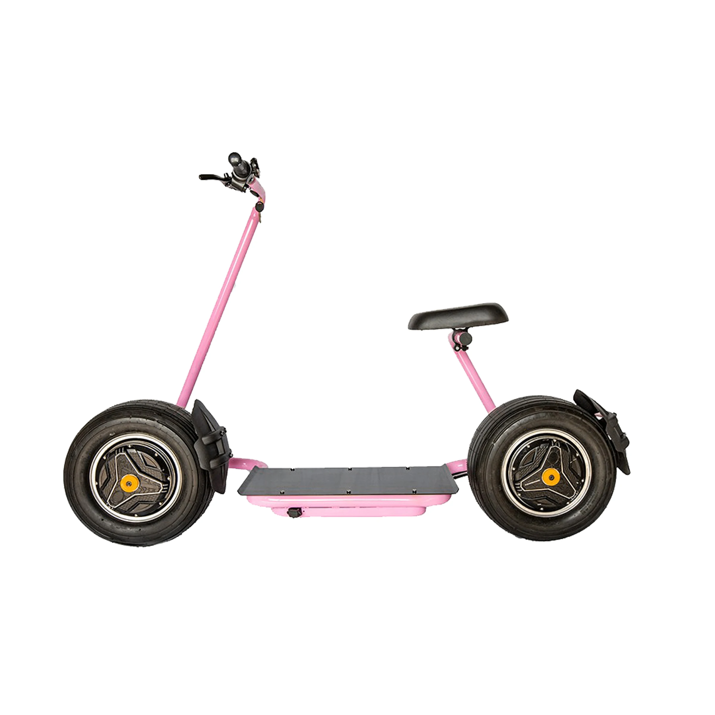 

Single-person electric vehicle with10 inch wheel electric scooter, 2 wheels portable and light electric flat car
