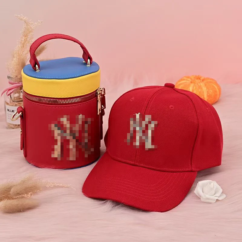 

2021 New Trend 2 Piece Women Ny Hat And Purse Set Ny Bucket Hat Hand Bags Ladies For Women Bag Handbags, As picture show or customized