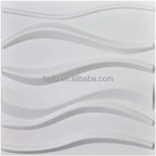 Irini Ocean Waves Modern Waterproof Fireproof PVC 3D Wall Panel for Household & Commercial Use 2022