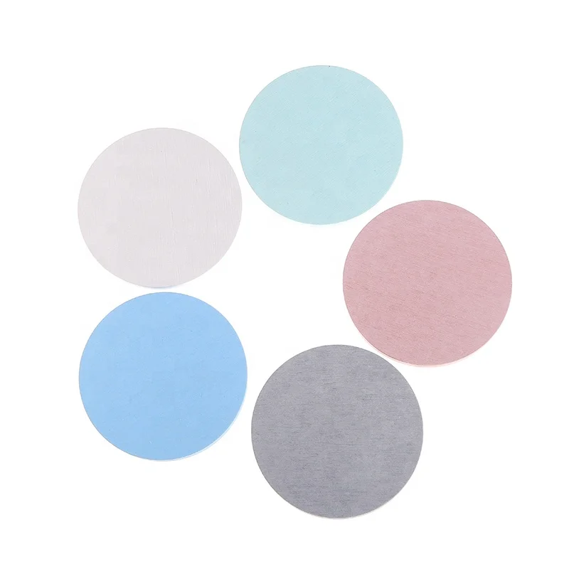 

New Style Strong Water Absorbent Diatomite Cup Coaster For Home, Green, blue, white, gray, pink