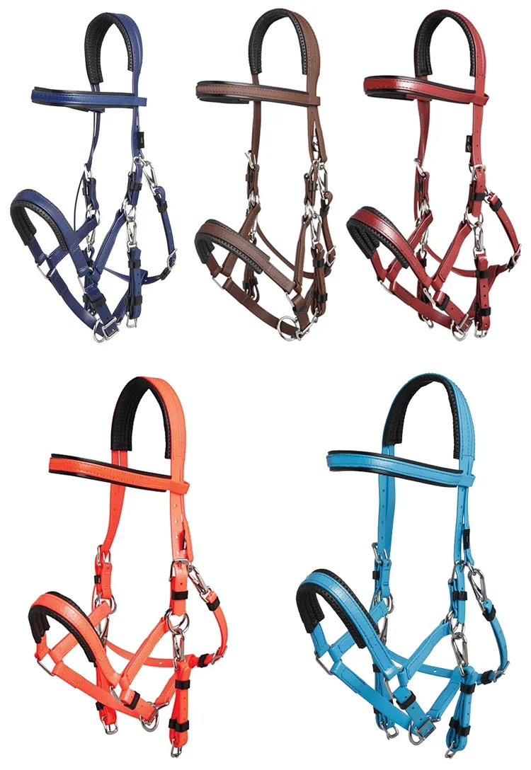 Wholesale Fashion Pvc Plastic Horse Bridles High Tensile Waterproof Pvc