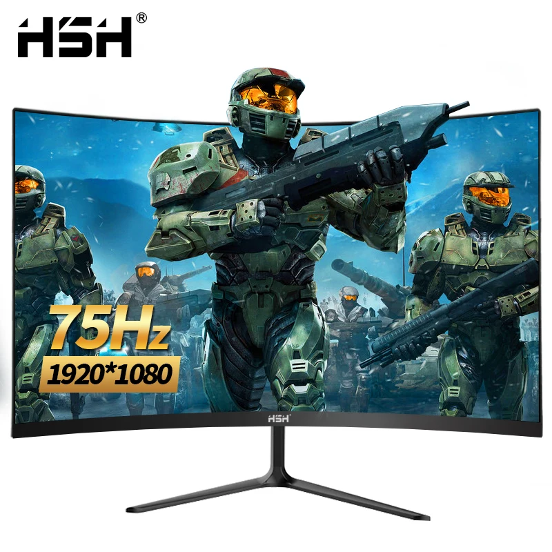 

HSH Wholesale Lcd Monitor 24inch Gaming Monitor Wide Super-thin Computer Monitor