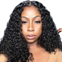 

Cheap Curly Short BOB Cuticle Aligned Hair Wigs for Black Women With Baby Hair Brazilian Remy Hair Pre Plucked