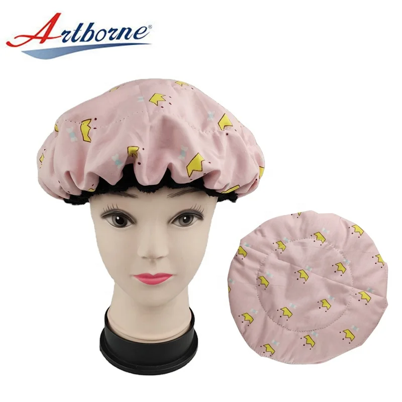 

Natural flaxseed gel linseed microwavable heat Thermal Cordless Deep Conditioning Heat Linseed Capsalon hair care cap bonnet cap