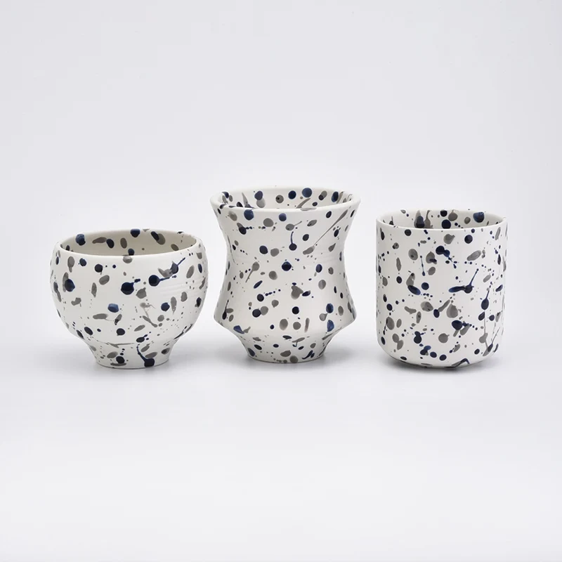 Stylish Ceramic Candle Jars