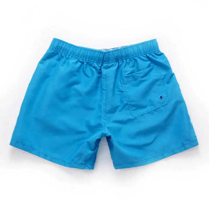 

Fashion Style 16 colors Solid Plain Blue Mens Swim Trunks Quick Dry Outdoor Slim Beach Shorts Boardshorts Swimwear Men, Custom color