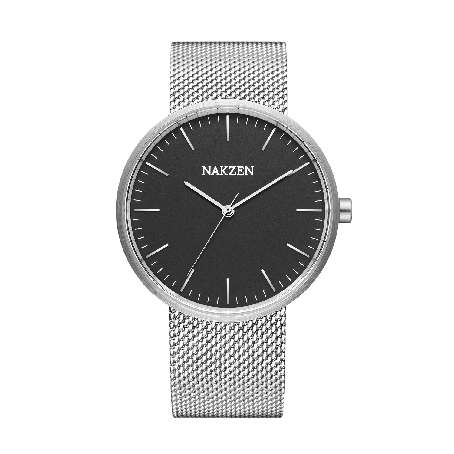 

Casual mesh strap hand watch man orologio uomo oem men watches wristwatch brand contracted design good quality male watches