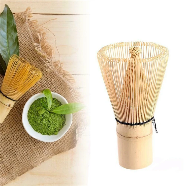 

Bamboo private green tea bamboo chasen matcha whisk with engraving logo