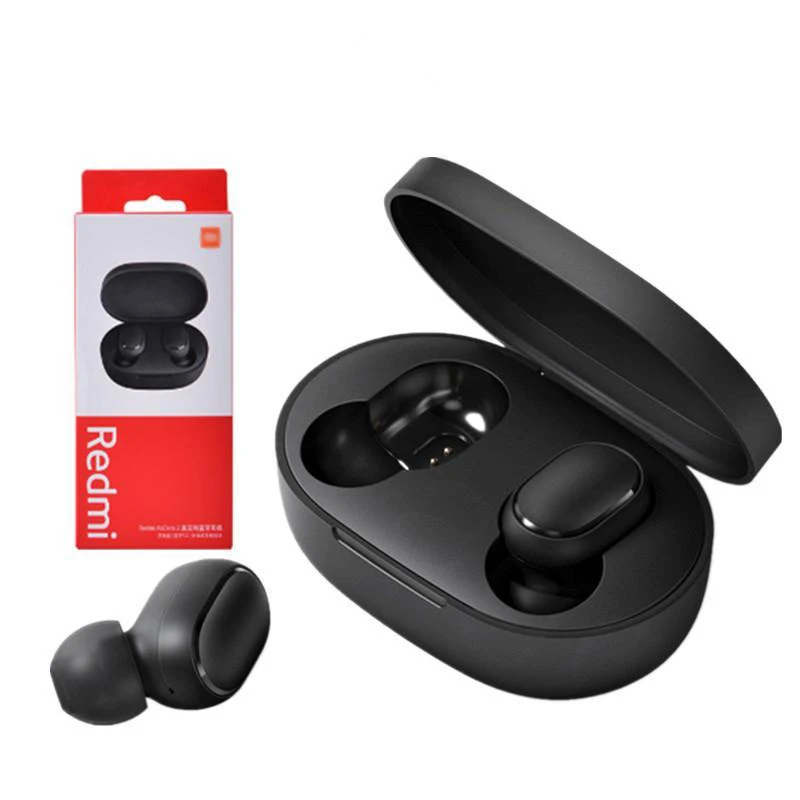 

Airdots 2 Earphones Mi earbuds True BT Wireless 5.0 TWS Earbuds Headset Wireless headphone For Redmi, Black