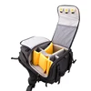 19SA-8229M new developed hot sale waterproof nylon functional compartment laptop camera backpack