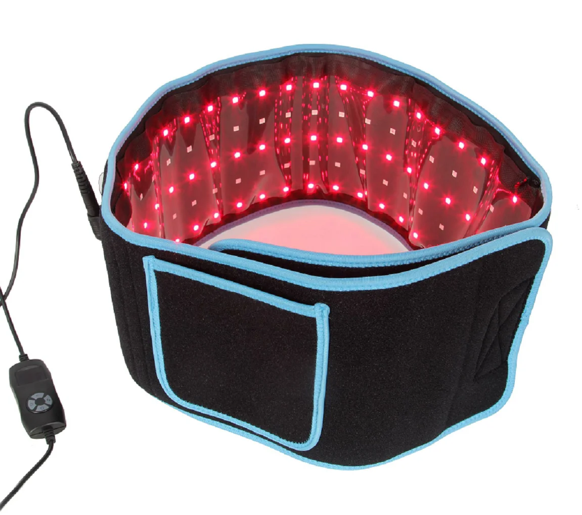 

2022 dropshipping dual wavelength redlight therapy belts red laser lipo wrap for weightloss