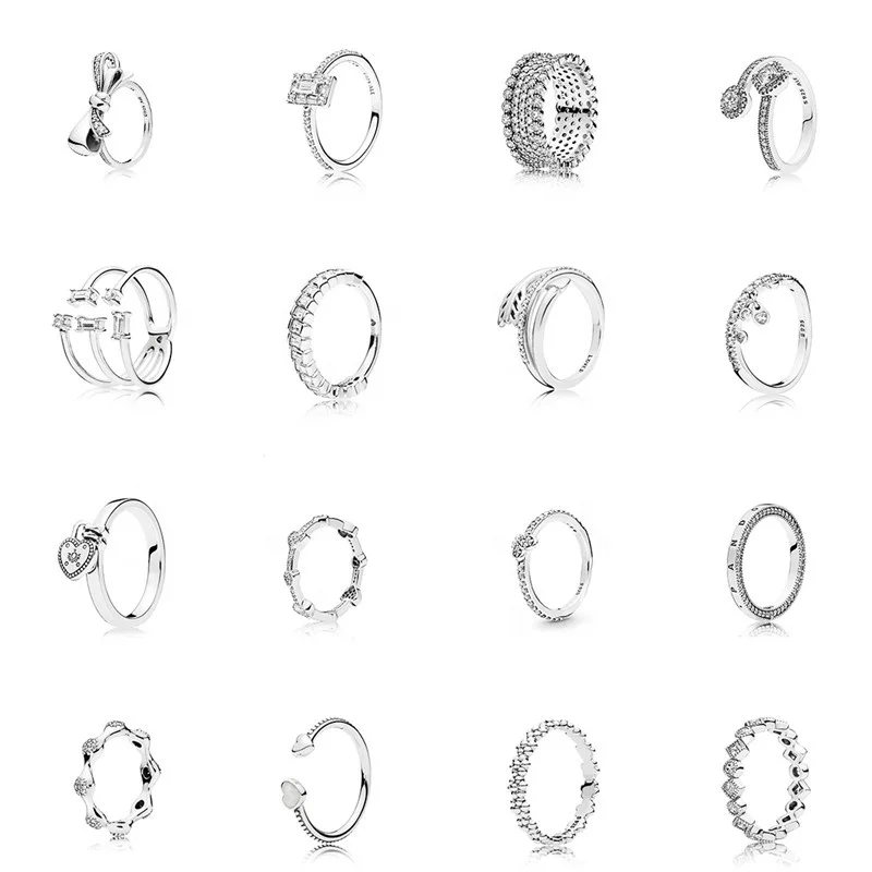 

Modern Latest Design 100% Sterling Silver Ring Jewelry