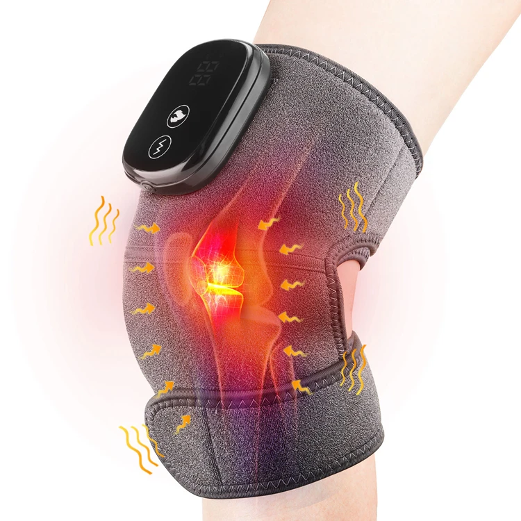 

Hot Compress Treatment Spasm Arthritis Pain Relief Joint Brace Support Knee Massager Wrap Heating Knee Pads