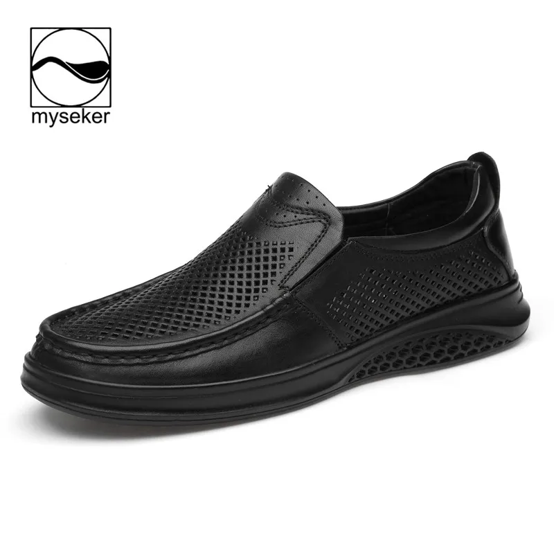 

Men Travel Loafers Breathable Mesh Respirant Loafer Jeans Boys Coffee Brown Slip On European Style Out Sole noir