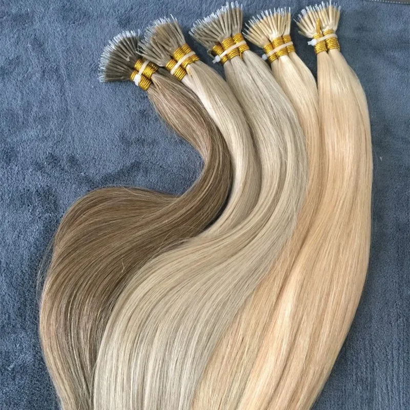 

Manufacturer Price HOT selling 2g russian double drawn nano ring hair extension
