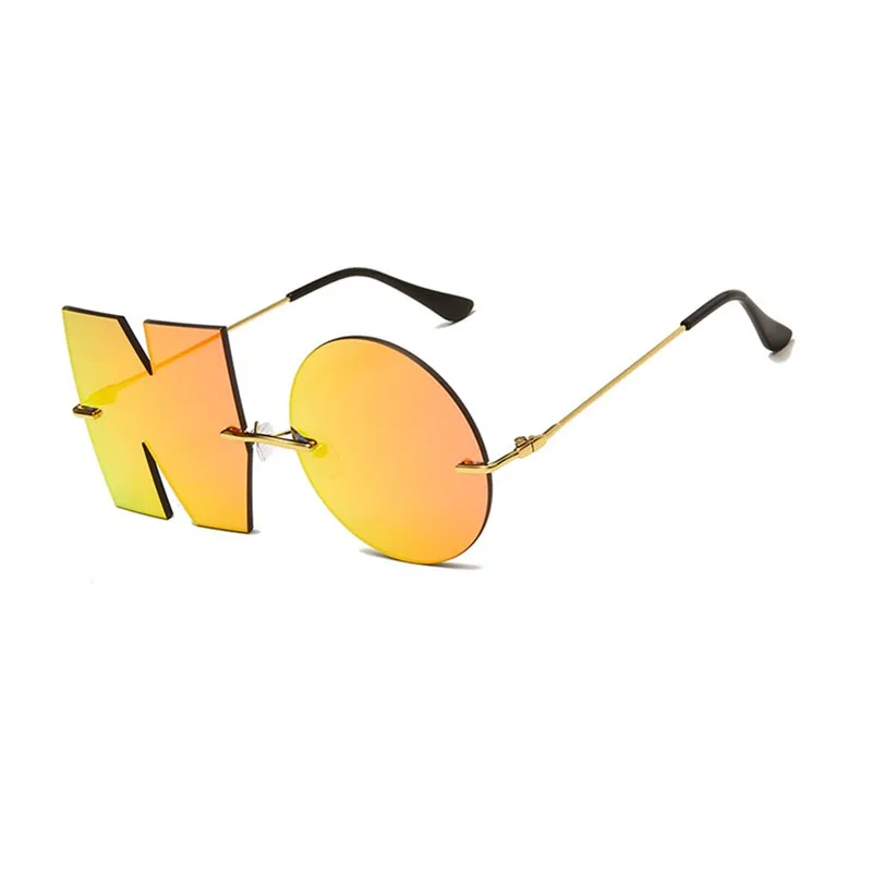 

DL Glasses DLL1872 Frameless brand designer Custom sun glasses fashion shades new trendy rimless sunglasses 2021