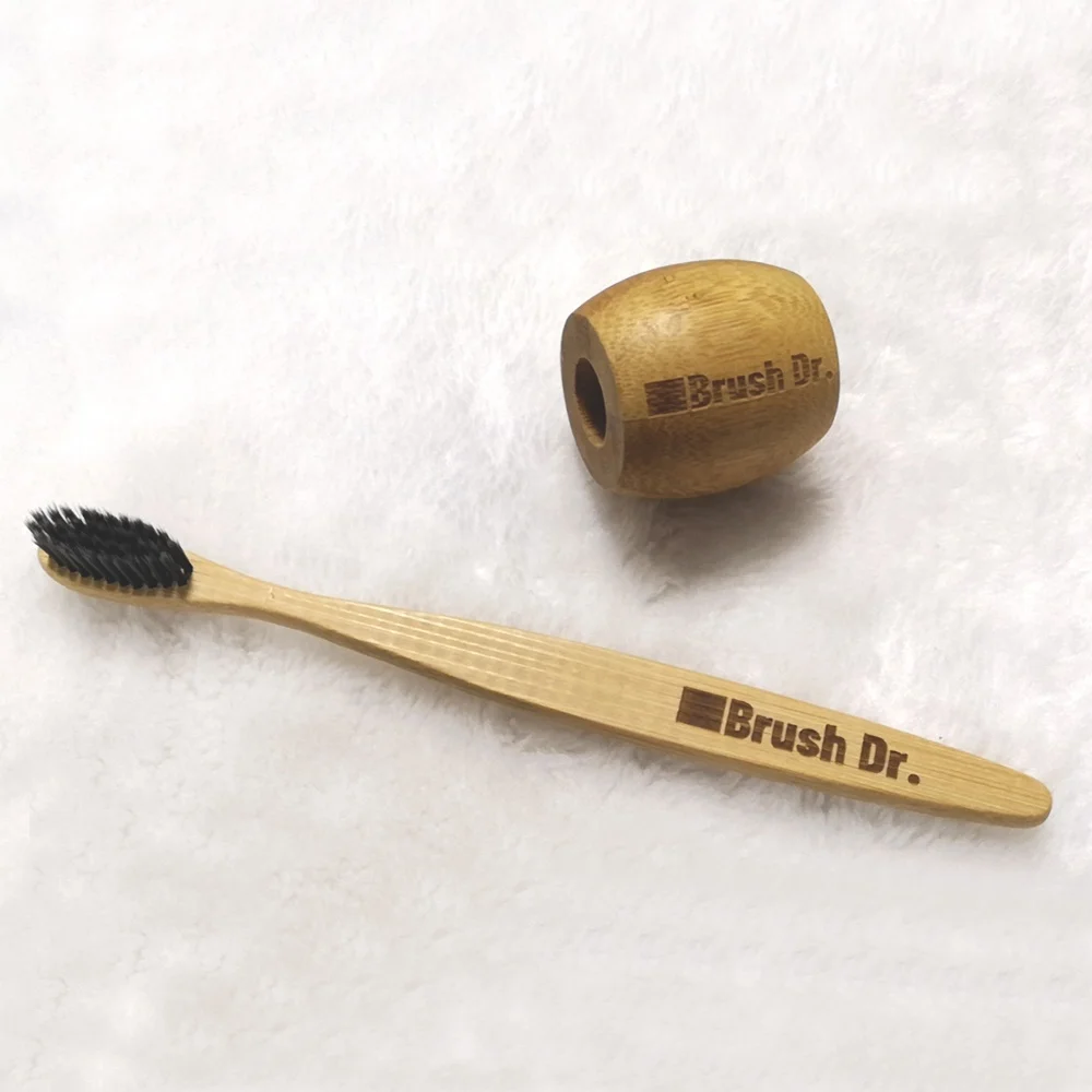 

low moq wholesale 100% Natural Biodegradable Eco Friendly Wooden Customized logo Custom soft baby Bamboo Toothbrush