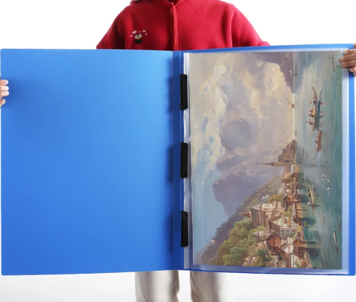 A1 A2 A3 Looseleaf Plastic Poster Collection Binder Drawing Paper File