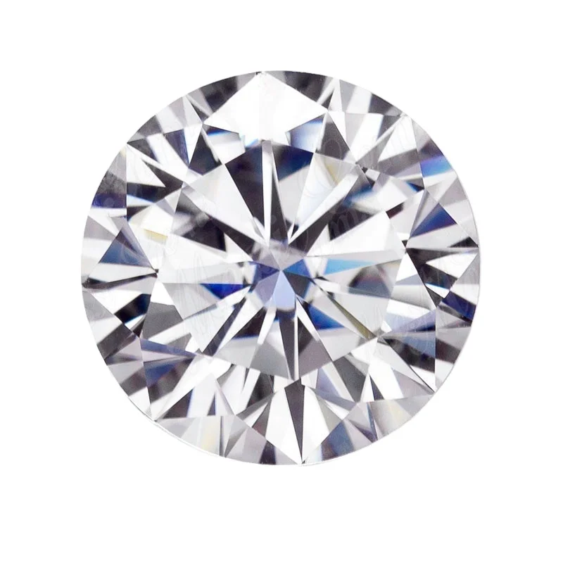 

Zuanhui Gems Bulk Wholesale 0.1Ct 3Mm Synthetic DEF White Color Loose Moissanite Diamond Moissanite 5 Carat For Ring