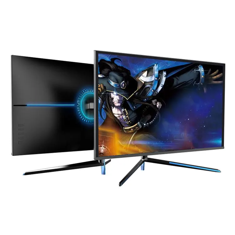 

LCD gaming monitor 144hz 24 inch 1080P computer pc monitor with back breathing light
