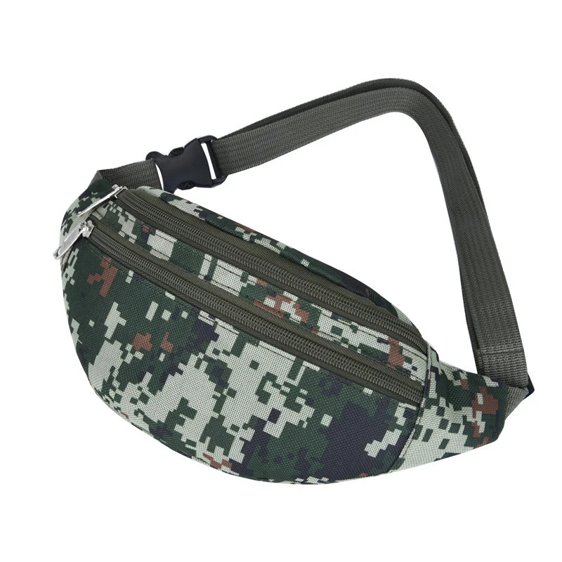 

China Supplier Hot Sale Multi-functional Camouflage Sport Belt Running Military Waist Bag tactical bag camouflage waist, Black