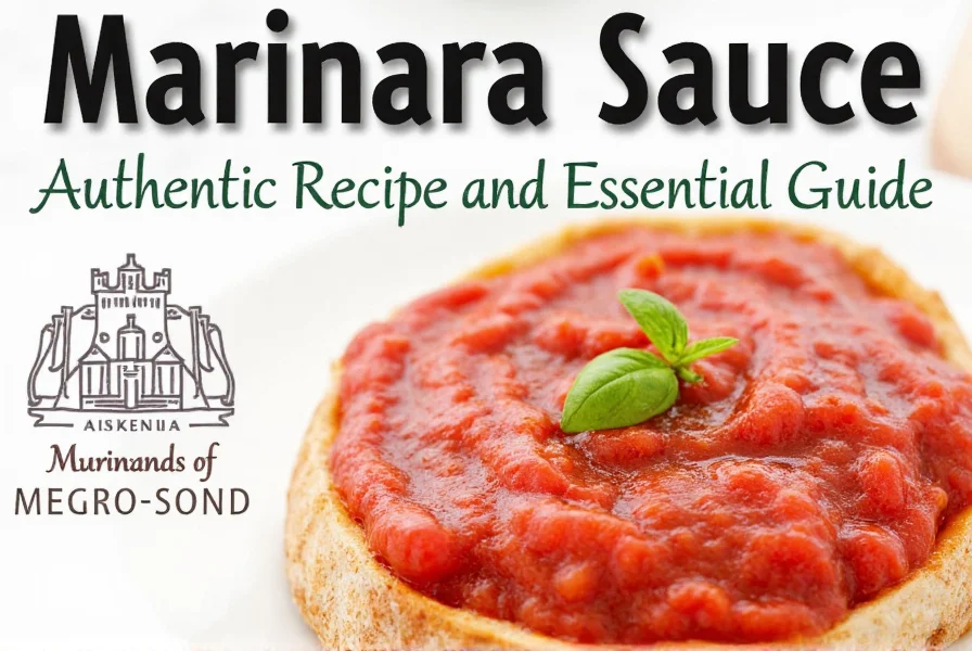 Traditional marinara sauce ingredients including San Marzano tomatoes, garlic, olive oil, and fresh basil
