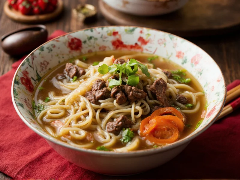 Chinese Beef Noodle Soup: Authentic Recipe & Cultural Guide