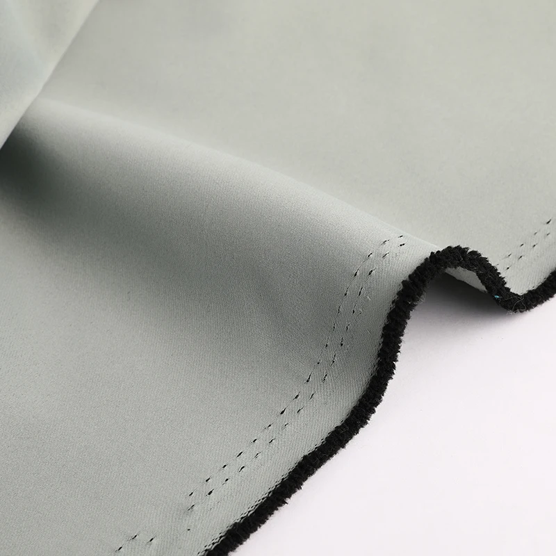 Fire Retardant 3 4 Pass Thick Black Out Living Room Roll Fabric 100 Polyester Blackout Curtain