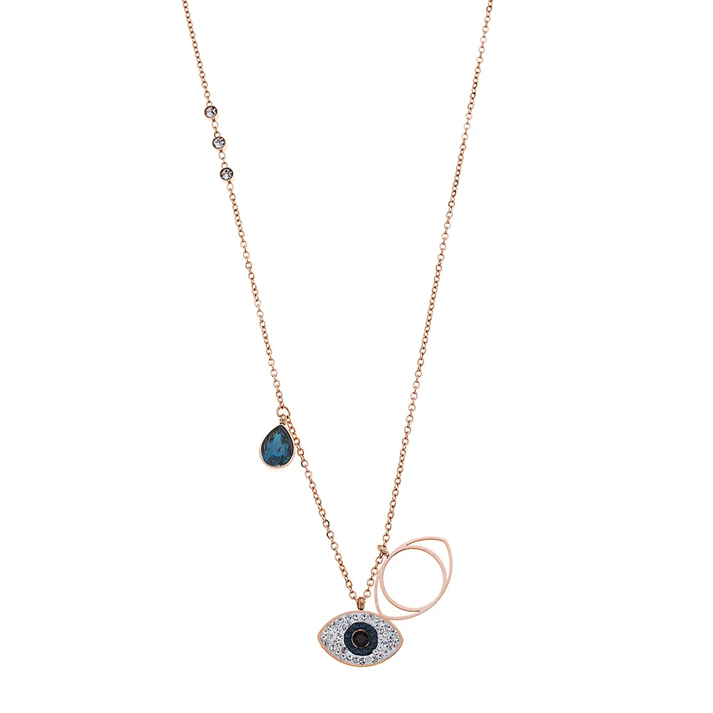 
Turkish jewelry turquoise eye necklace accessories for women jewelry 