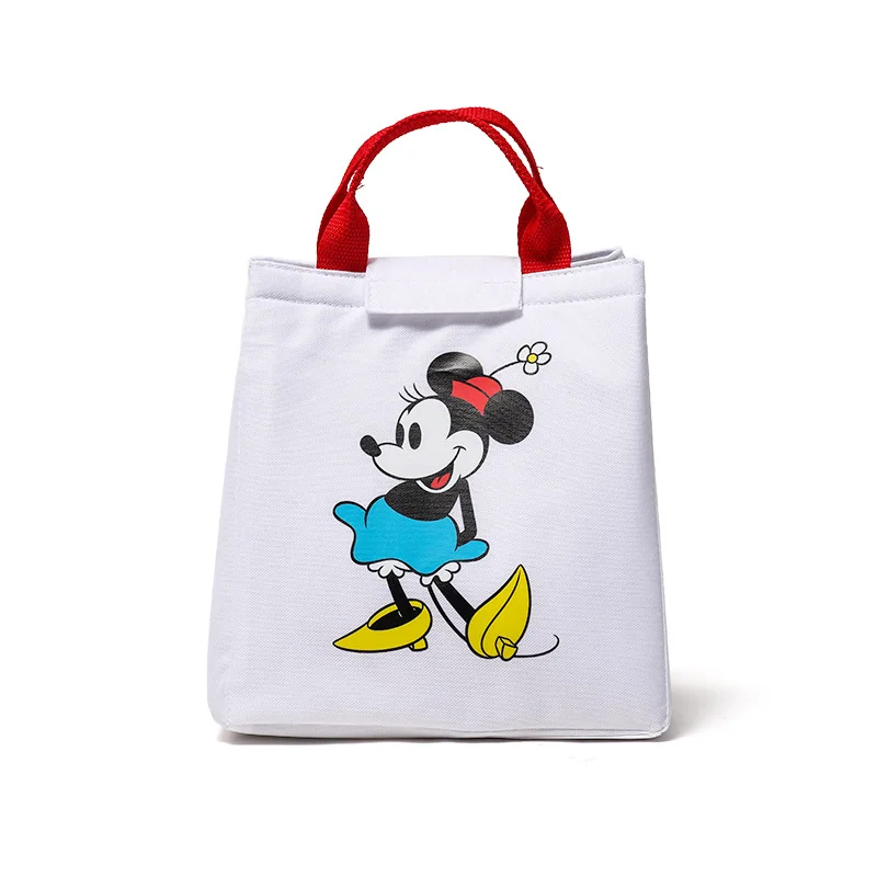 

New Disney Mickey Cartoon Cute Large Capacity Aluminum Foil Insulation Field Reusable Lunch Sack Bag