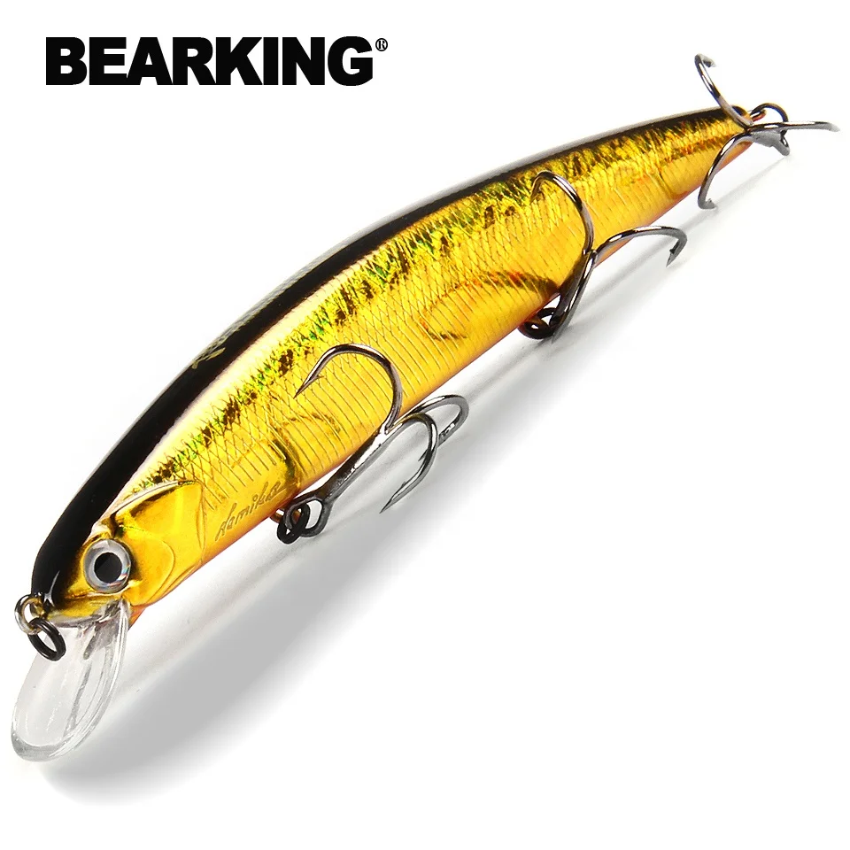 

BEARKING 13cm 21g SP depth1.8m Top fishing lures Wobbler hard bait quality professional minnow for fishing tackle, 21colors