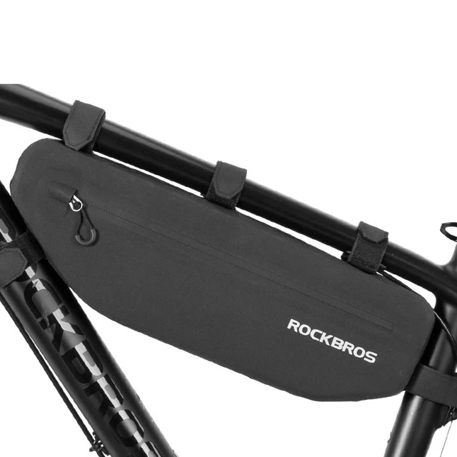

ROCKBROS Cycling Bicycle Bags Top Tube Front Frame Bag Waterproof MTB Road Triangle Pannier Bike Accessories Bags, Customized