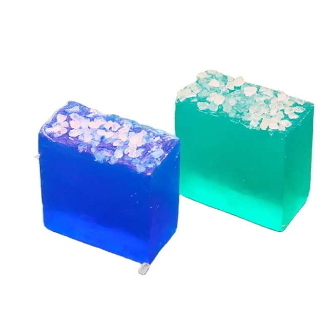 

Soap Blue Transparent Crystal Skincare Rendering Soap Deep Cleaning And Oil Control Toilet Soap