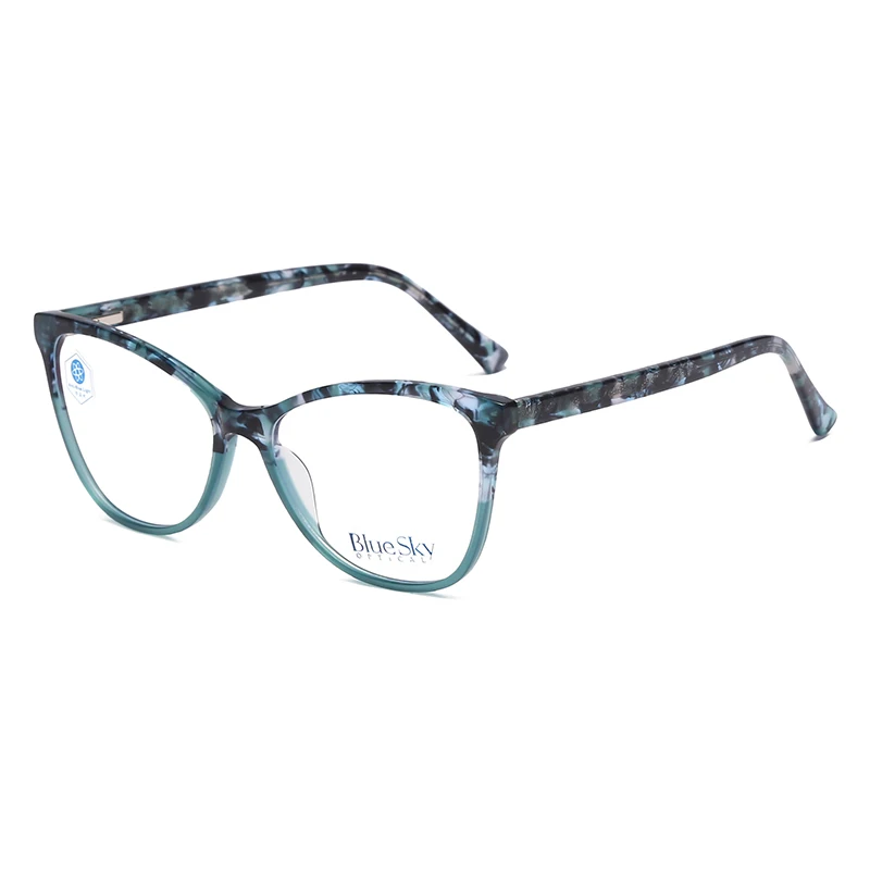 

Classic Men Women Acetate Blue Light Block Optical Frames Eyewear