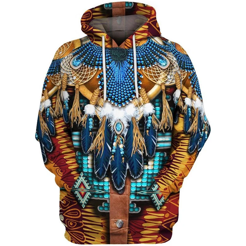 

Tessffel Indian Native Harajuku Casual Colorful Tracksuit New Fashion 3D Full Print Sweatshirt Men Women Pull Over Hoodies, Customized color