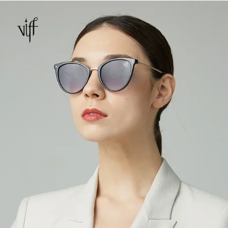 

VIFF Round Sunglasses Cut-Price HP18810 Custom Logo Plastic Frame China Shades Women Sunglasses