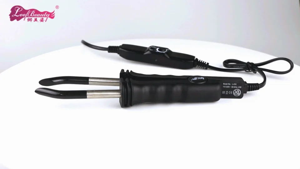 Professional K Tip Hair Fusion Extension Irons Hair Extension Machine I