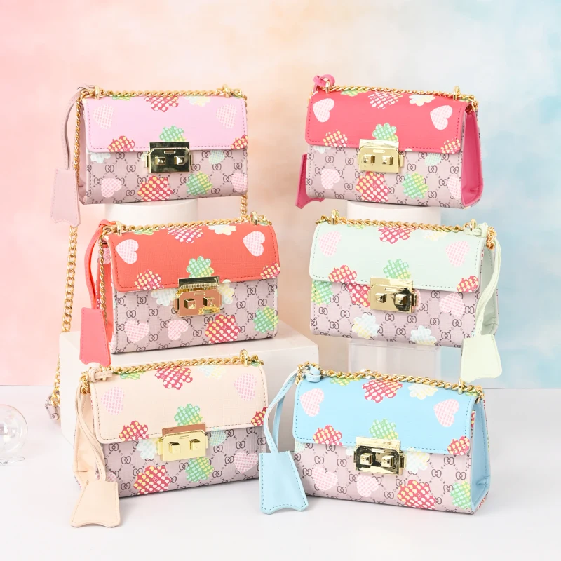 

New Arrival Crossbody Bags PU Fruit Printing Fashion Shoulder Bag Women, Picture