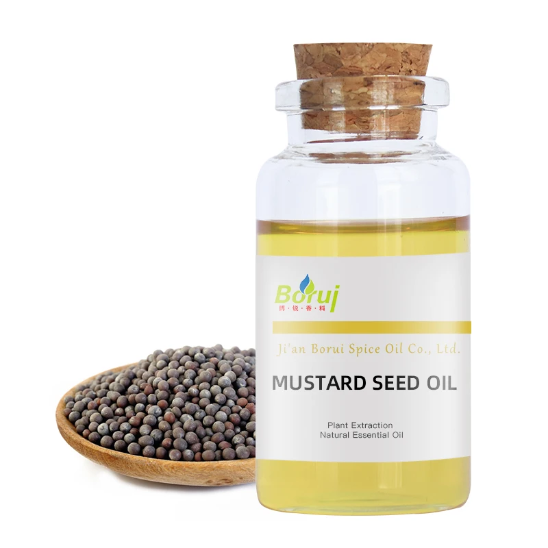 

OEM private label plastic bottle bulk organic mustard seed oil essential