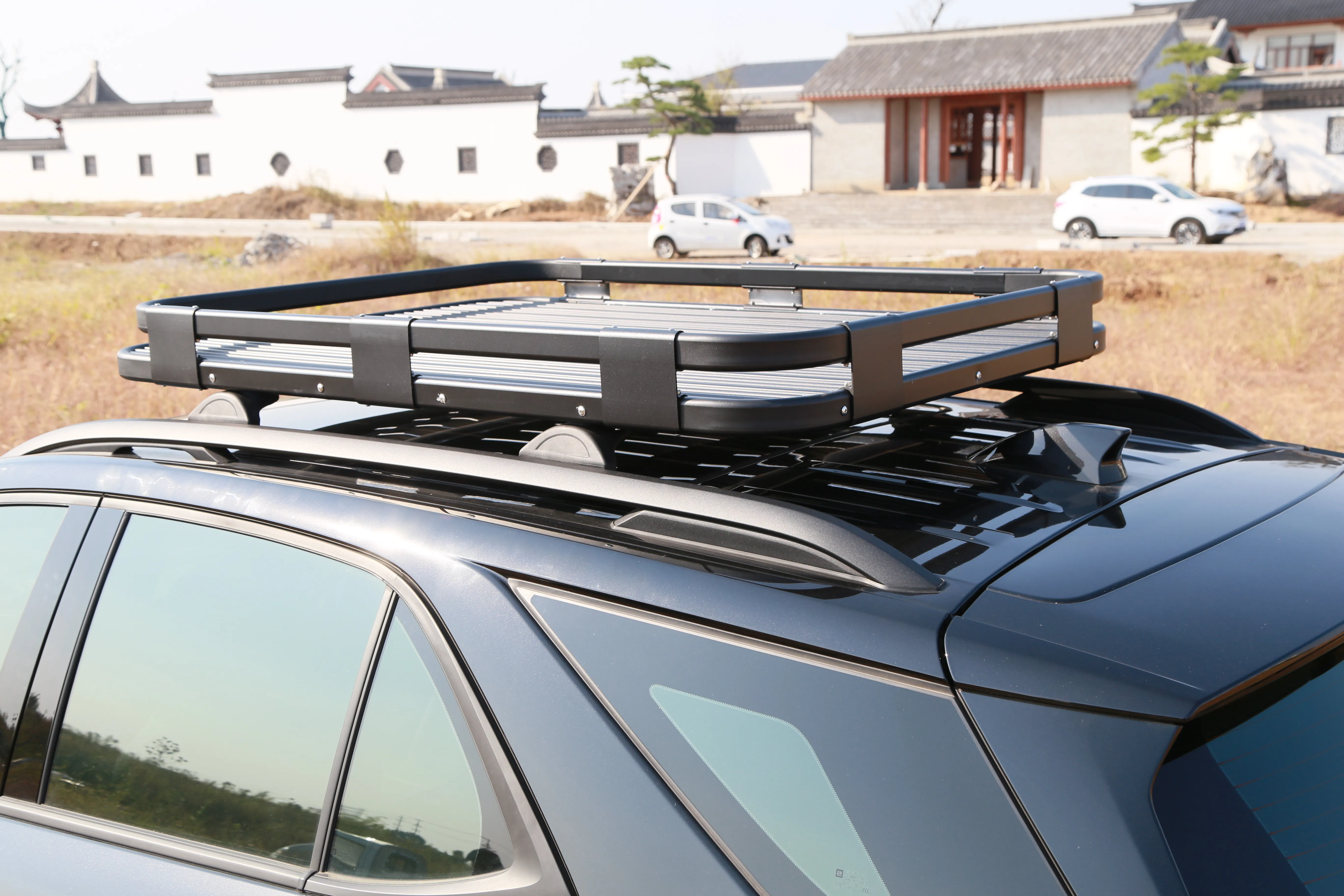 yh-f-006-b高品质通用铝合金车顶行李架行李箱篮子货运篮子顶篮