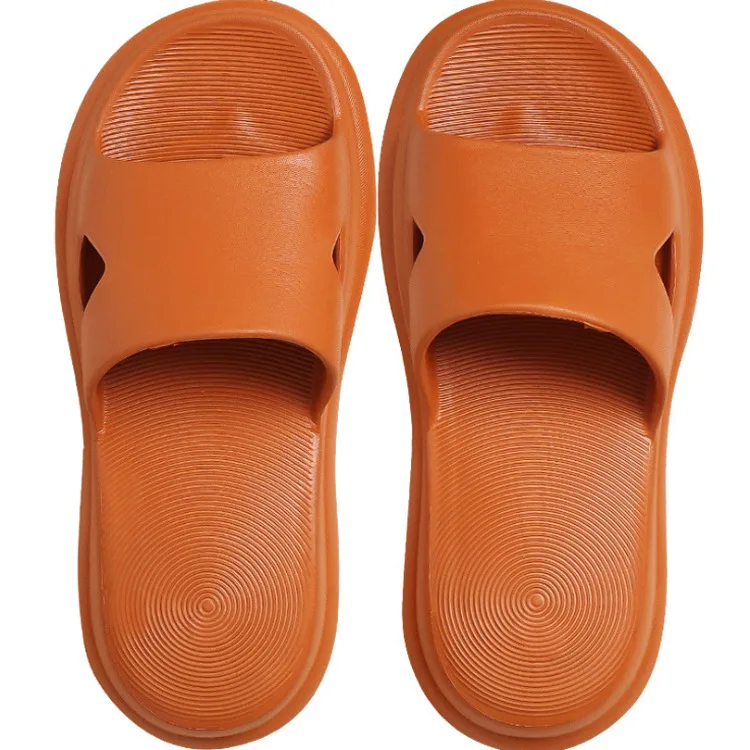 

2021 Men Comfortable EVA Non-slip Bathroom Slipper Lady Thick Outsole Mute Slipper for Women Flip Flops Sandals Slides, Customized color